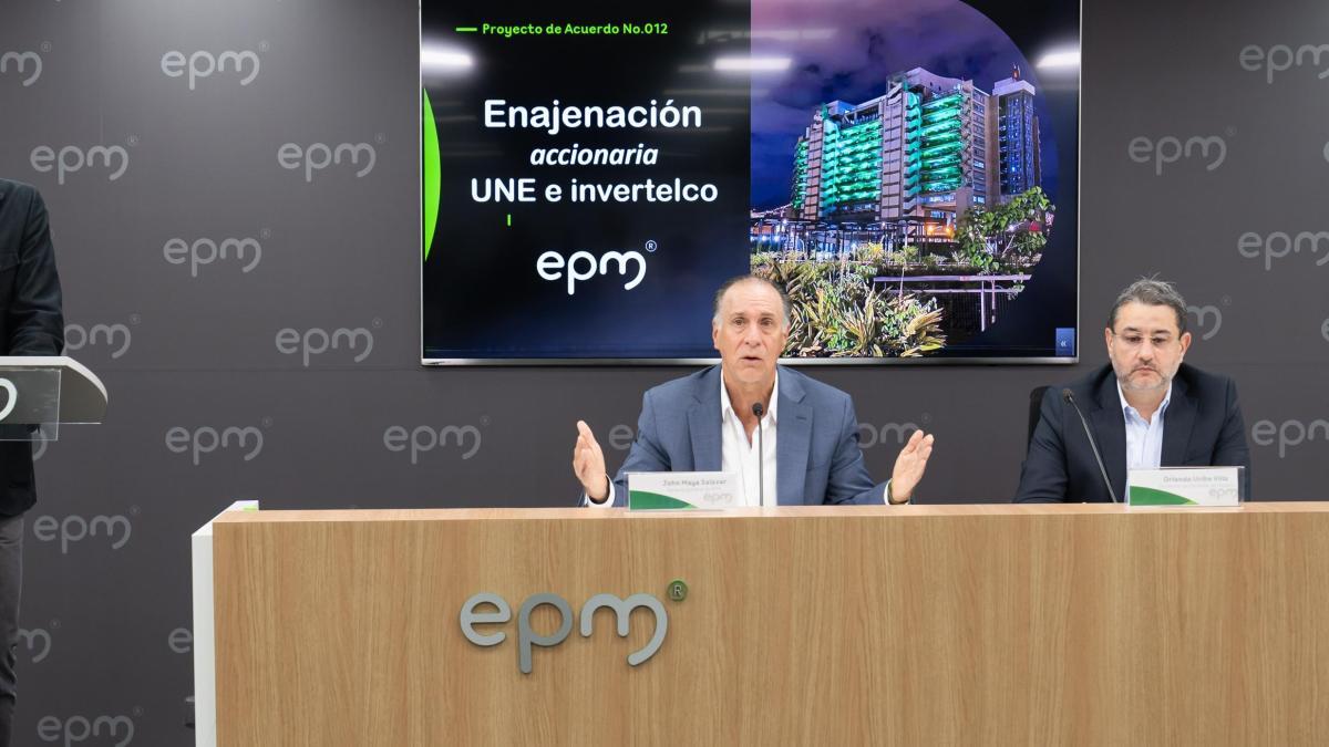 EPM da la fecha de publicación de los valores de las actividades que tiene en Tigeoune
