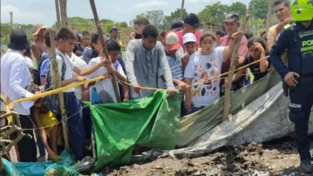 Consternación en la sobrecarga, Atlantic, por encontrar a una mujer asesinada y enterrada en el patio de la casa