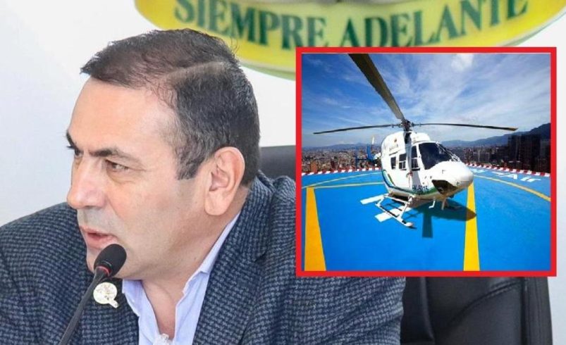 El gobernador de Santander anunció la renovación del acuerdo de helicóptero por sus transferencias durante la controversia

 – Ojo critico