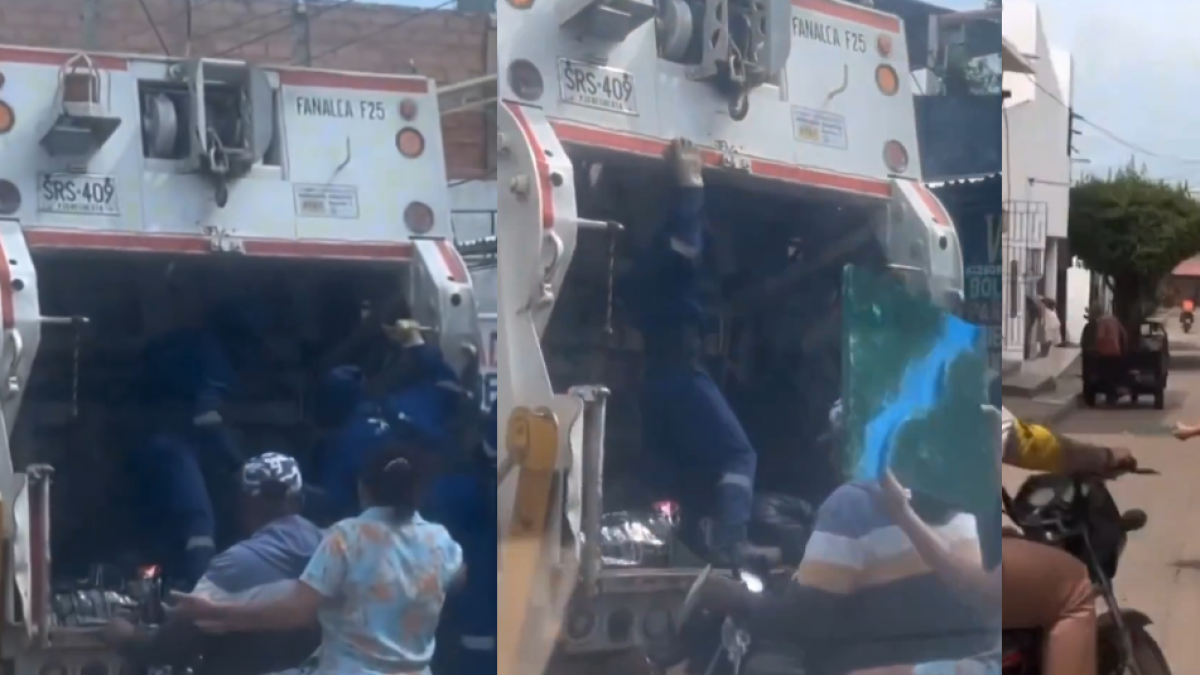 El tormento de la madre para salvar el modelo de la escuela de que el error fue tomado por el camión de basura

 – Ojo critico