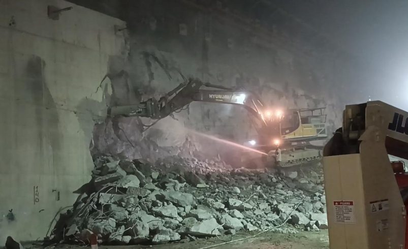 En el segundo semestre de 2025, la máquina estaría limpia