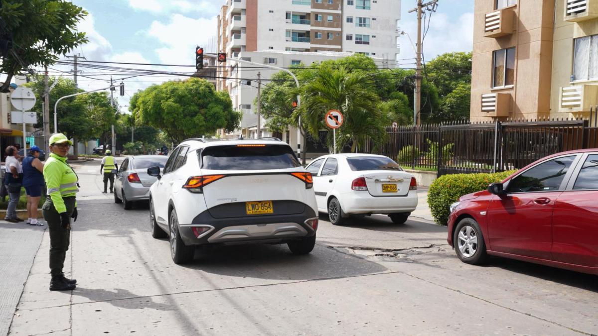 Esta es una placa máxima y un taxi del 12 al 16 de mayo en Barranquilla