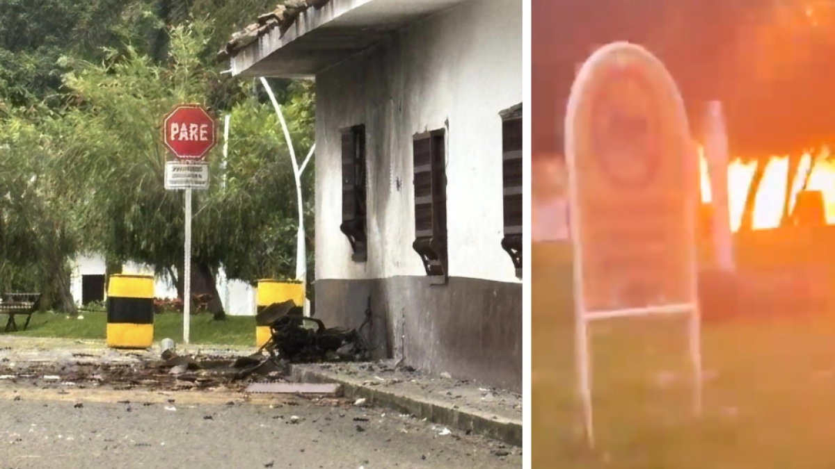 Explosión y acoso de Motobombic contra la estación de policía de Caloto, informe de Cauca