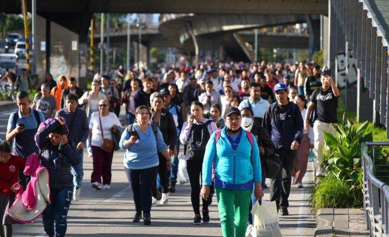 Fue el primer día de la huelga nacional

 – Ojo critico