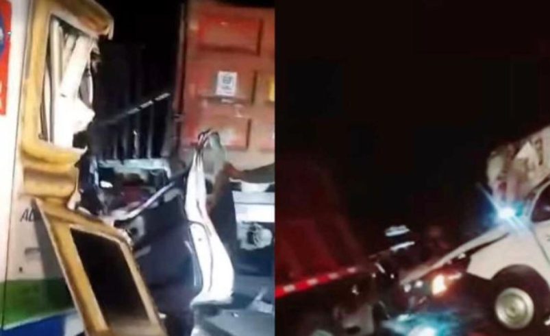 Un accidente de tráfico, entre una ambulancia y un camión de volquete, en el sur, César deja uno muerto y cuatro heridos

 – Ojo critico
