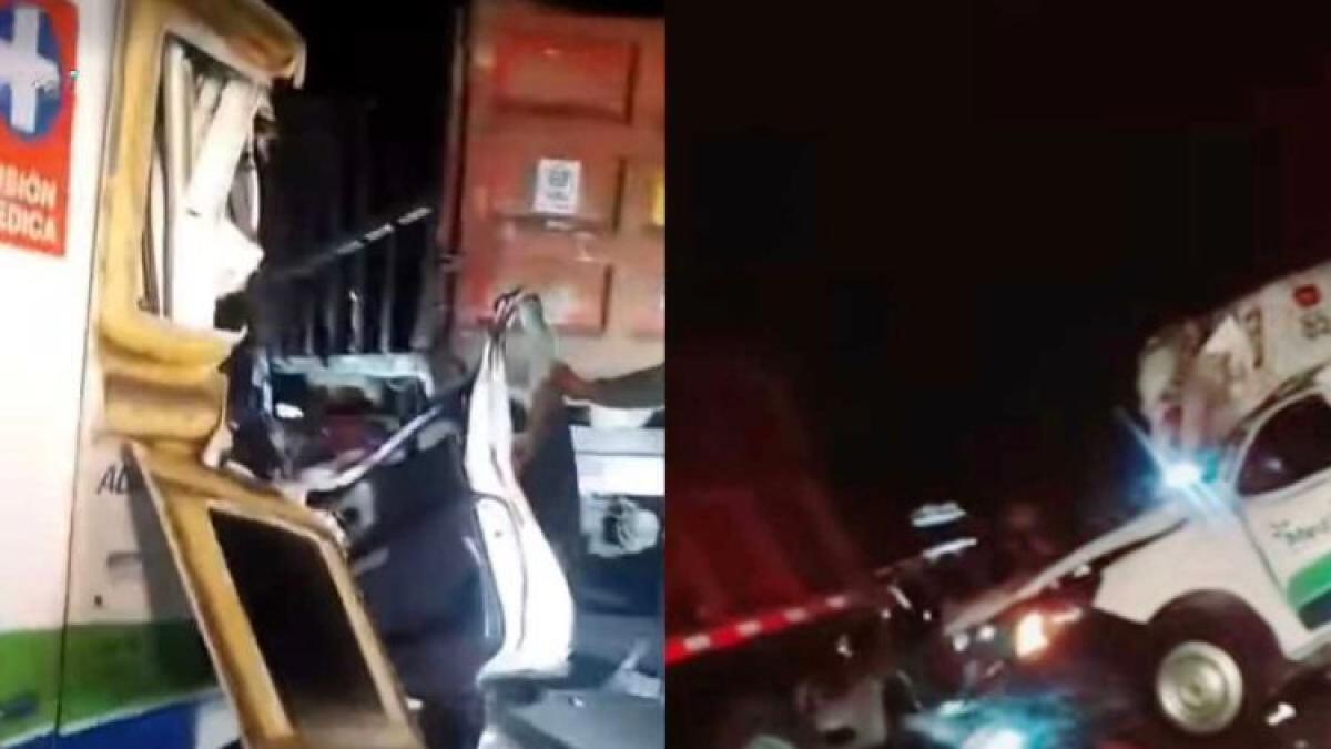 Un accidente de tráfico, entre una ambulancia y un camión de volquete, en el sur, César deja uno muerto y cuatro heridos

 – Ojo critico
