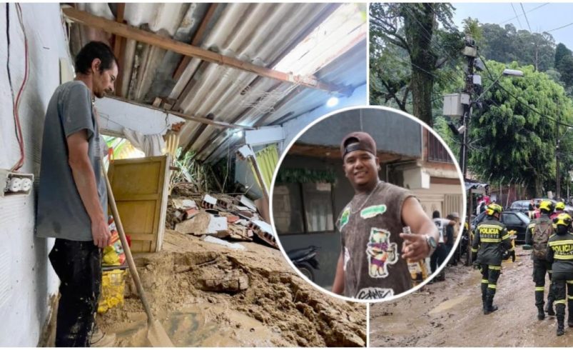 Young murió cuando intentó salvar la vida de su familia en medio de una avalancha en itagüí: «Se estiró y se registró»