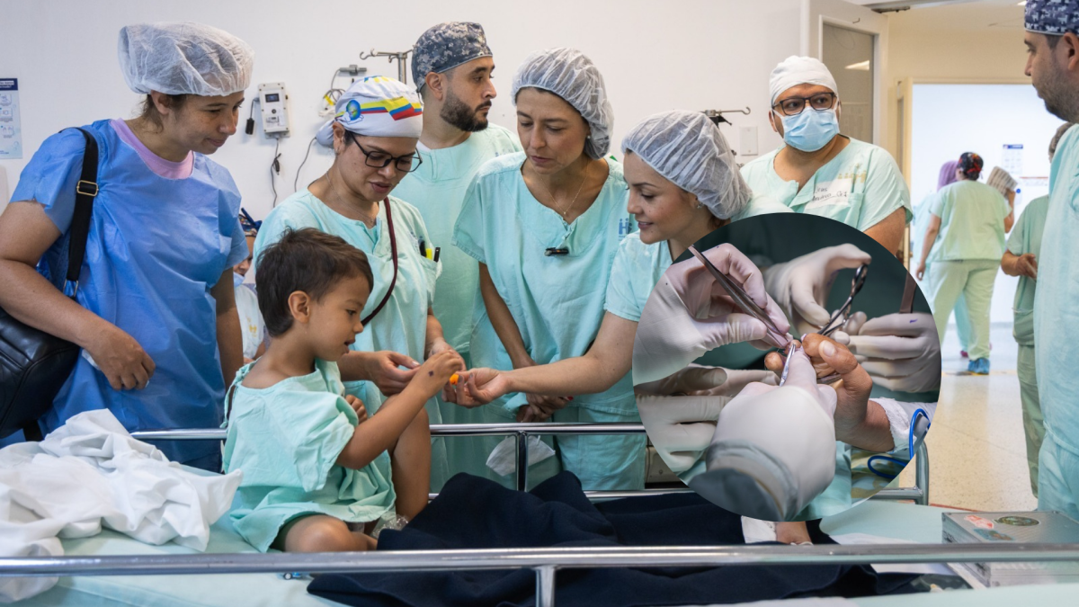114 niños recibieron operaciones de reconstrucción gratuitas en Medellín para eliminar la continuación del trauma en sus manos

 – Ojo critico