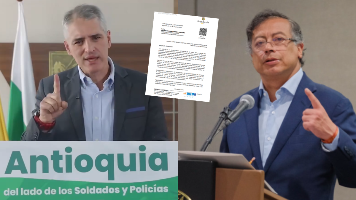 La respuesta del gobierno nacional a solicitud de asistencia militar a antioquia presentada por el gobernador

 – Ojo critico