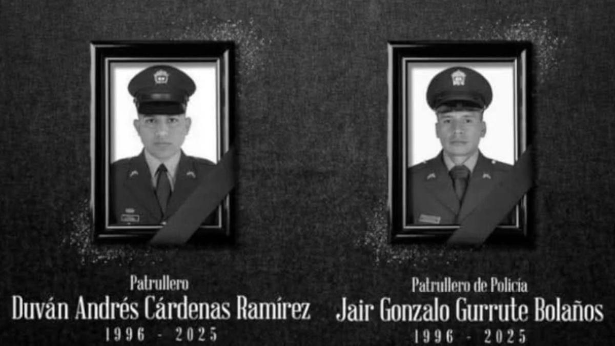 De esta manera, Jair y Duván, las patrullas mataron en una ola brutal reciente

 – Ojo critico