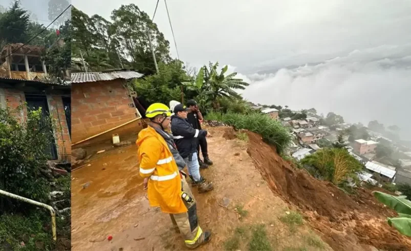 Madre y su hijo de 8 meses murieron de deslizamientos de tierra en Manrique

 – Ojo critico