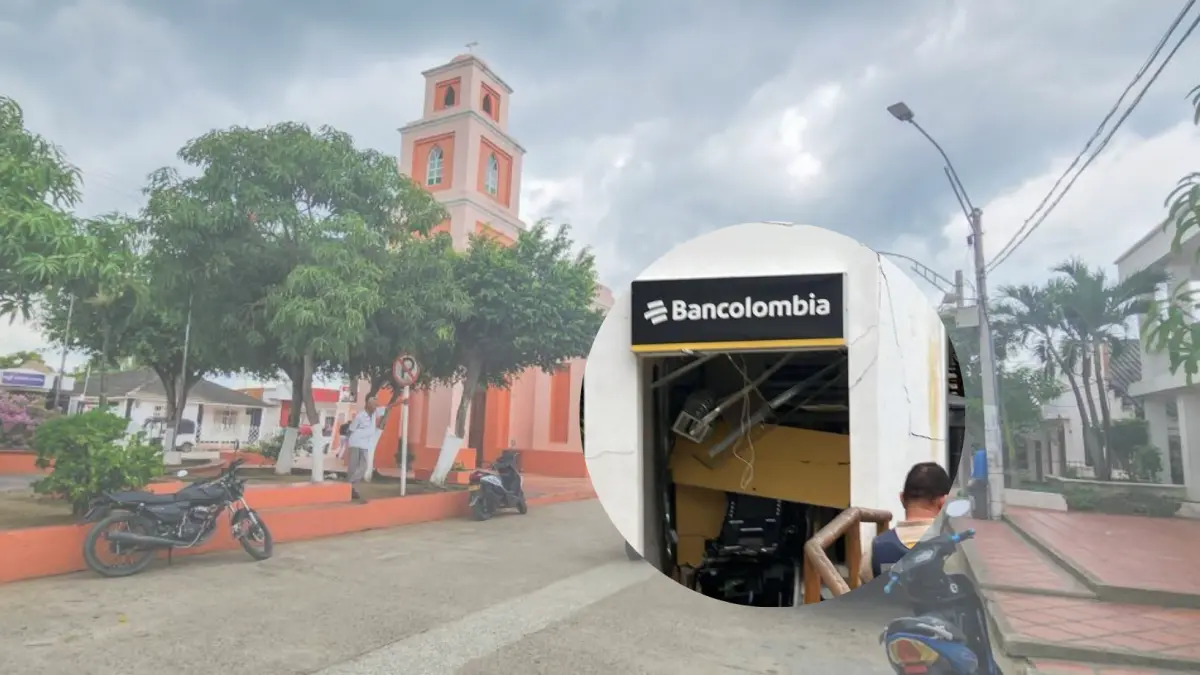 Roban una entidad bancaria con explosivos en Juan de Acosta (Atlantic) y la cargan con un camión

 – Ojo critico