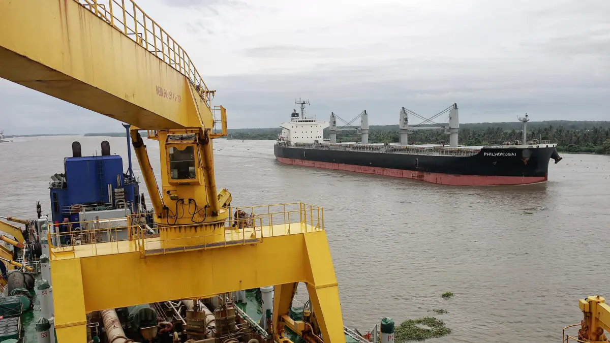 Barranquilla Mantiene Calado Histórico de 10.4 Metro en el Canal de Accesso a la Zona Portaria
 – Ojo critico