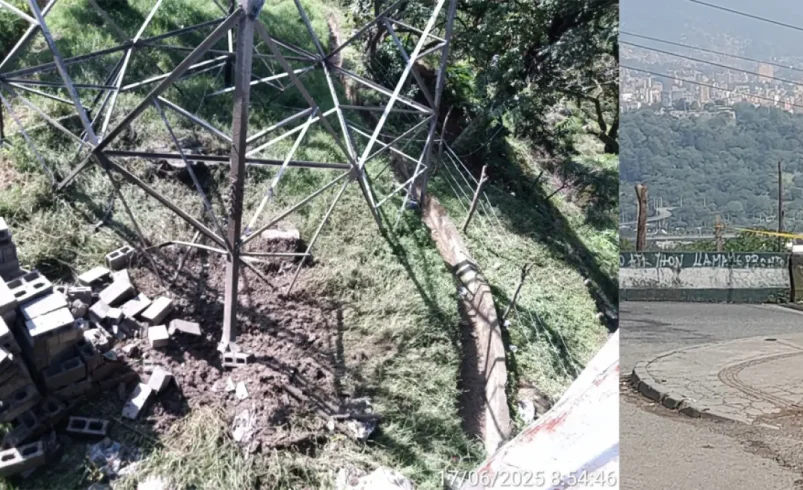 Detonación de un dispositivo explosivo en la torre de transmisión de energía

 – Ojo critico