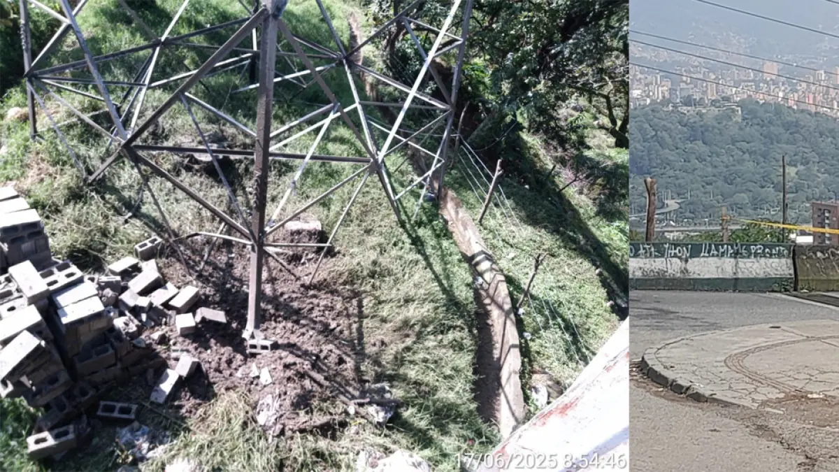 Detonación de un dispositivo explosivo en la torre de transmisión de energía

 – Ojo critico