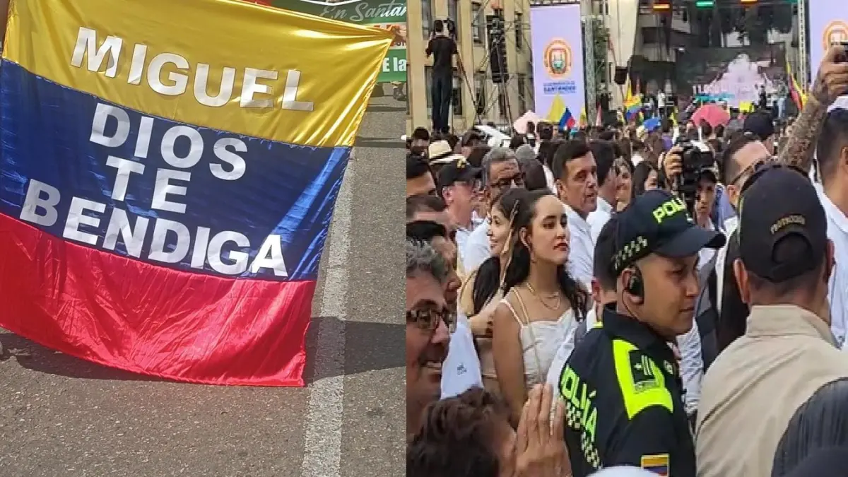 Santandeanos pidió la salud de Miguel Uribe

 – Ojo critico
