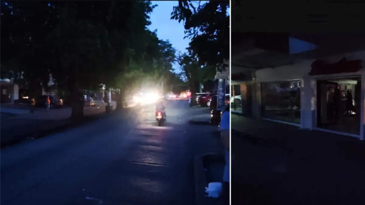 Fotos y videos Así es como se ve Barranquilla en el medio del apagón masivo, que afecta a muchos distritos de la ciudad

 – Ojo critico