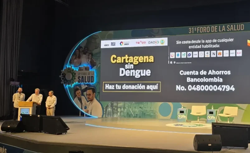 Andi Finance Pilot Plan para vacunas de Dengi en 20,000 niños de Cartagena

 – Ojo critico