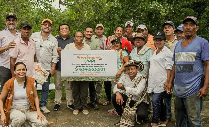 Los campesinos de Buenavista, Córdoba, reciben $ 9,330 millones de hormigas para proyectos de producción

 – Ojo critico