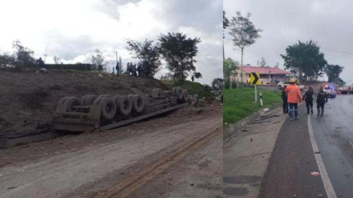 Accidente grave en la llanura con un camión que carga el camión; Trancecon se registra por completo cerrando

 – Ojo critico