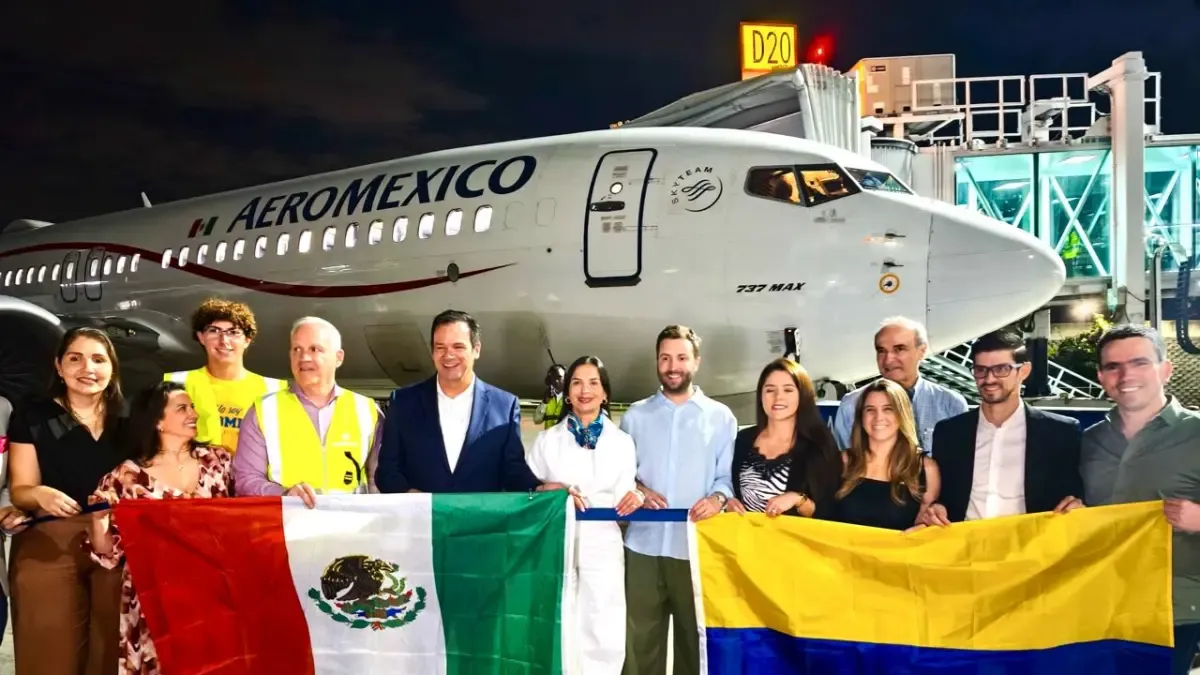 De esta manera, los vuelos de Aeroméxico, una aerolínea que aterrizó por primera vez en Bonilla: «¡Muy lugar, visita Valle!»

 – Ojo critico
