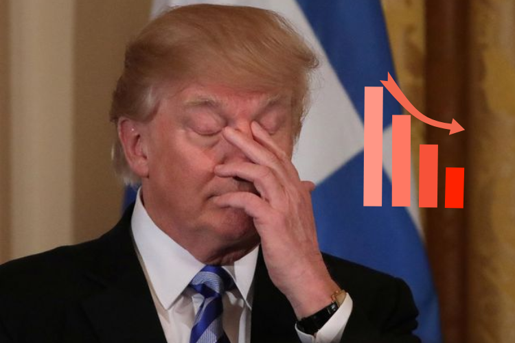 La popularidad de Trump está en el terreno

 – Ojo critico