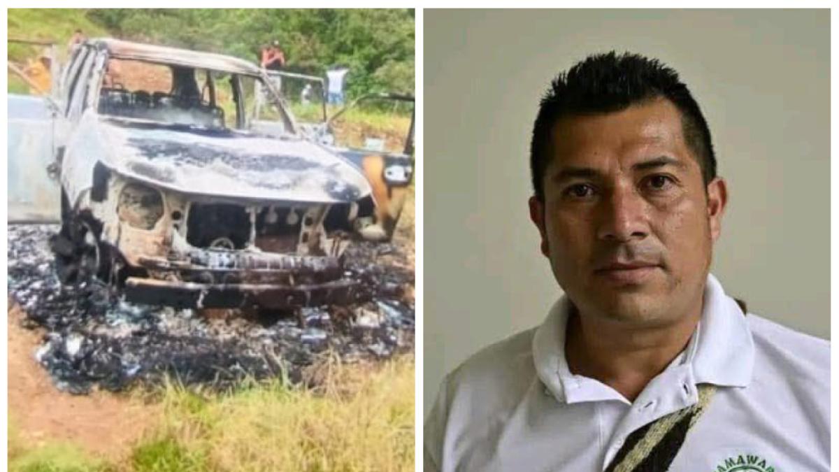 El asesinato del asesinato nativo del líder y 2 escoltas: los mataron y sus cuerpos estaban en un automóvil quemado

 – Ojo critico