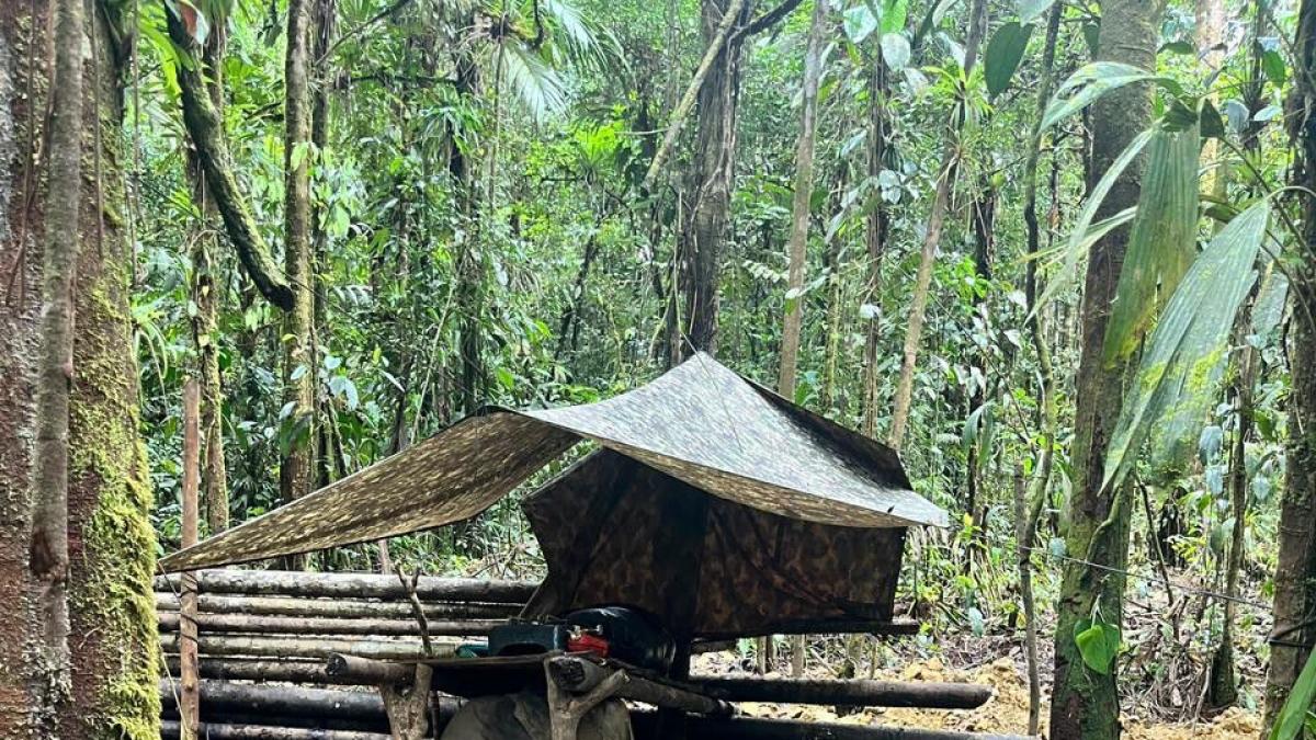 El ejército desmanteló el campamento ilegal en Kauka y salva a tres menores reclutados por grupos armados

 – Ojo critico