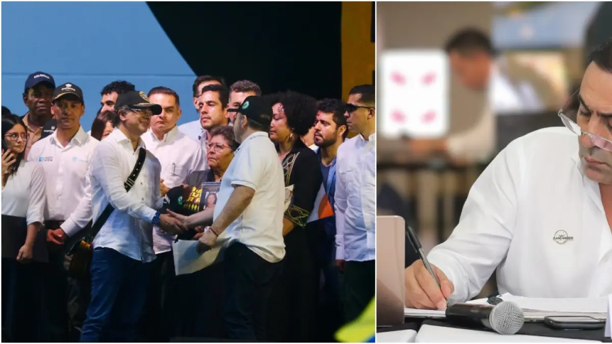 El gobernador Santander ataca al presidente Gustavo Petro después del evento en Medellín: «Proteger la democracia»

 – Ojo critico