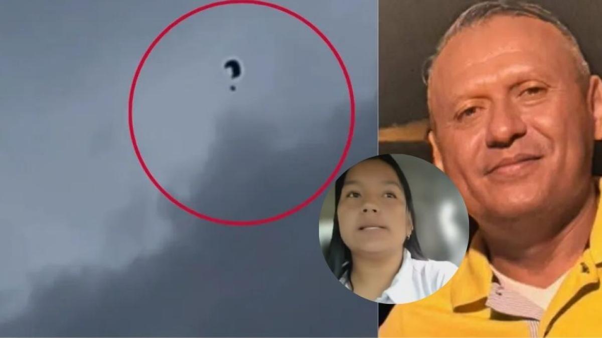 Esposa de la acera Luis Sanabria, desaparecida en Villavicecinco, le contó cómo «la nube negra» lo atrajo

 – Ojo critico