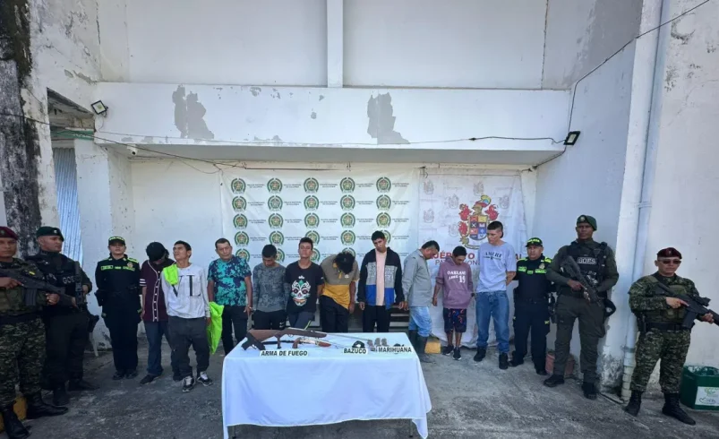 Son capturados por diez personas que integrarían el grupo «Los Centinelas», dedicado al microtratado en Caicdonia

 – Ojo critico