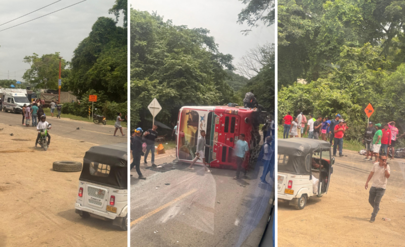 Uno muerto y más de 20 herido después de derrocar el autobús inter -acop en la cordialidad en Luruaco (Atlantic)

 – Ojo critico
