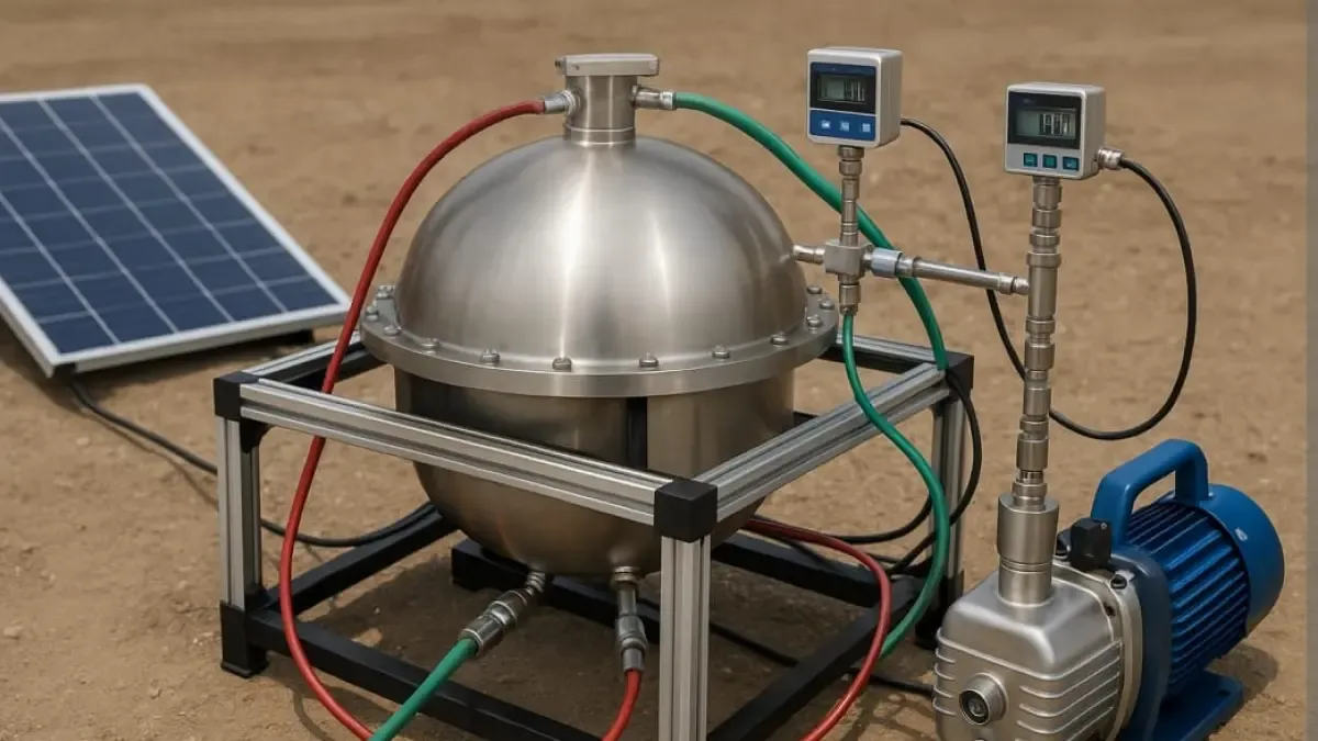 Una máquina portátil que transforma el agua de mar en agua potable

 – Ojo critico