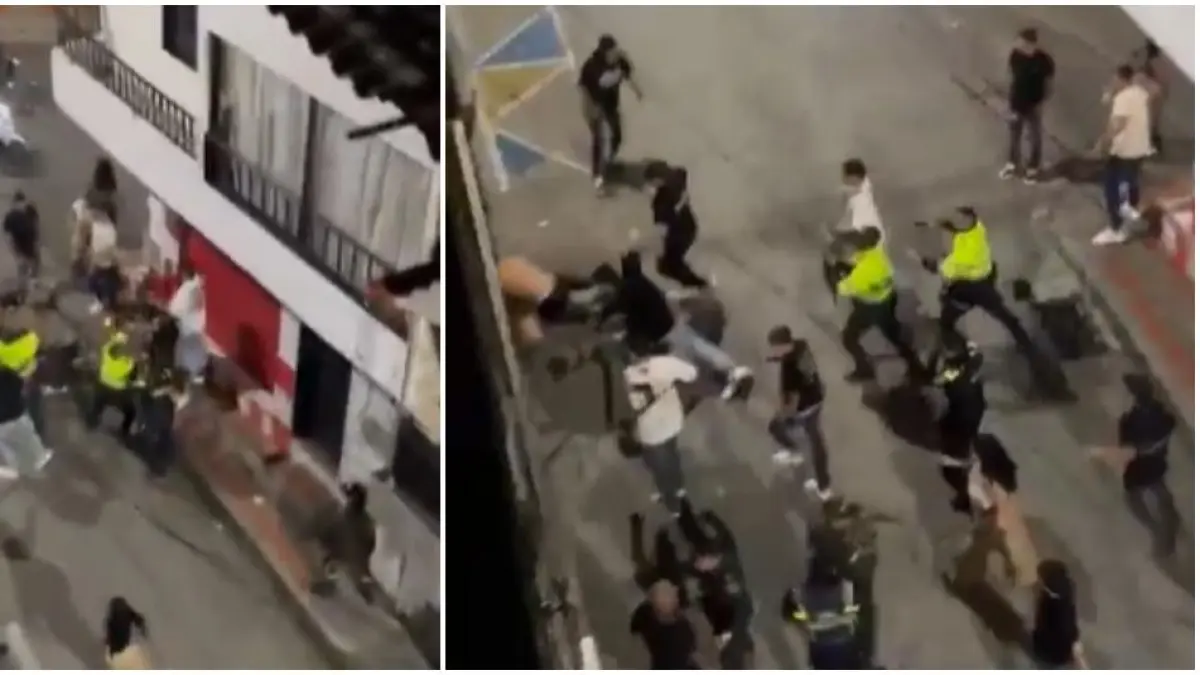 Más de 50 personas estuvieron involucradas en la pelea en Cocorná en Antioquia.

 – Ojo critico