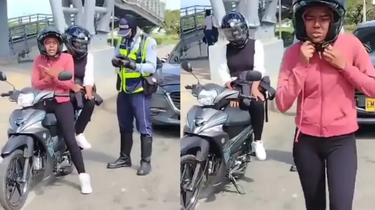 La mujer golpeó la estación durante la inspección

 – Ojo critico