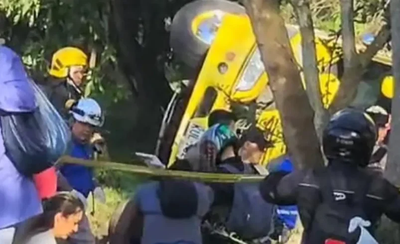 El autobús se cayó y la persona murió; Hay varios heridos

 – Ojo critico