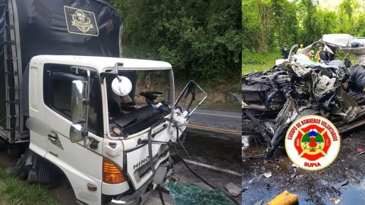 Su camioneta se estrelló con un camión

 – Ojo critico