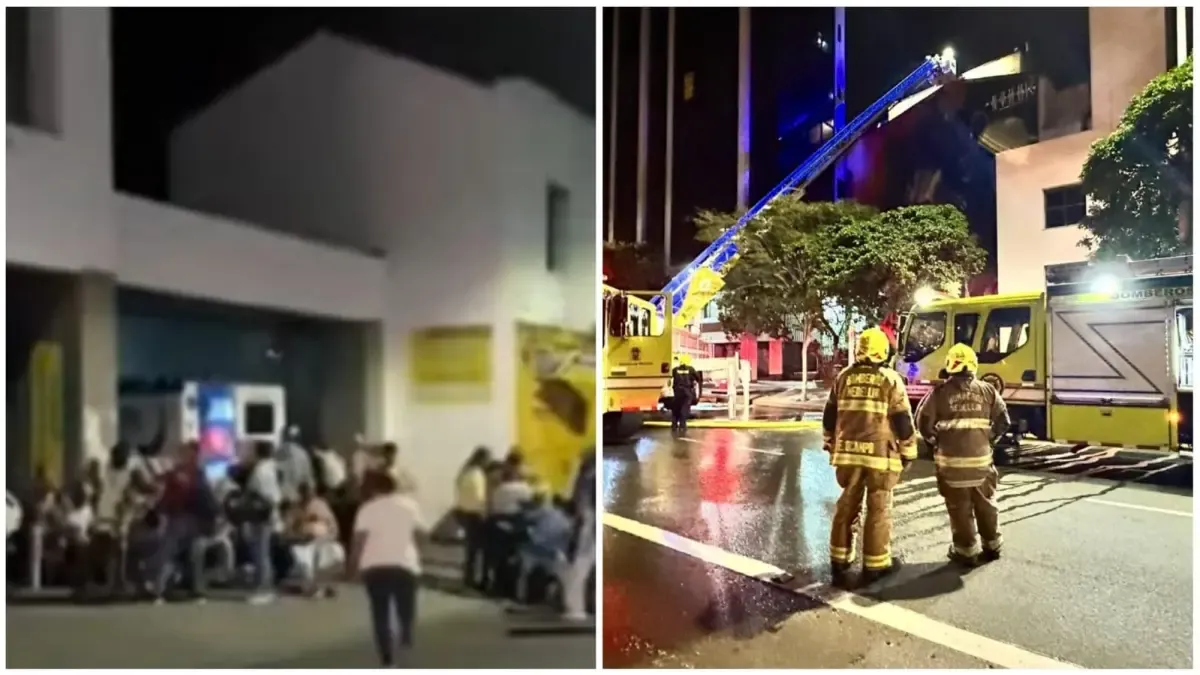 Testimonios de pánico que se experimentaron en la Clínica de Fundadores, en Medellín, durante un incendio que la obligó a cerrarse

 – Ojo critico