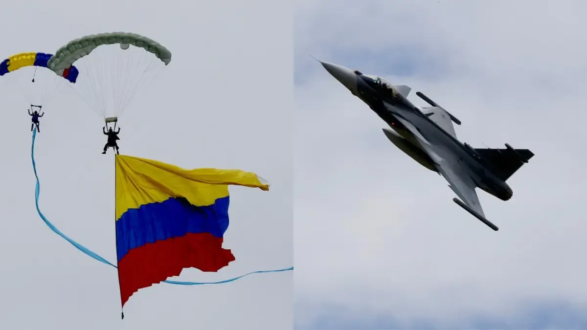 Junto con el espectáculo aéreo, la feria internacional F-Air 2025 en Rionegro, Antioquia comenzó; Suecia es un país invitado

 – Ojo critico