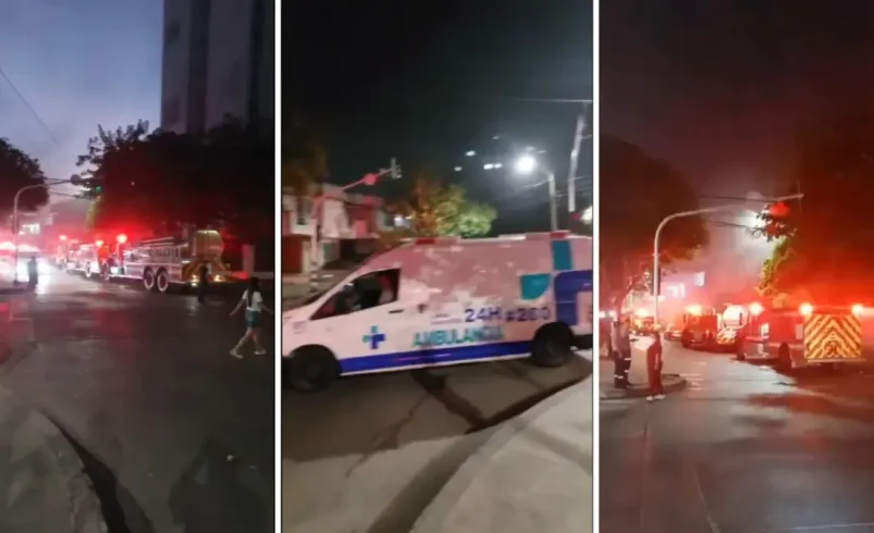 Drama, humo y heroísmo temprano en la mañana en Barranquilla

 – Ojo critico