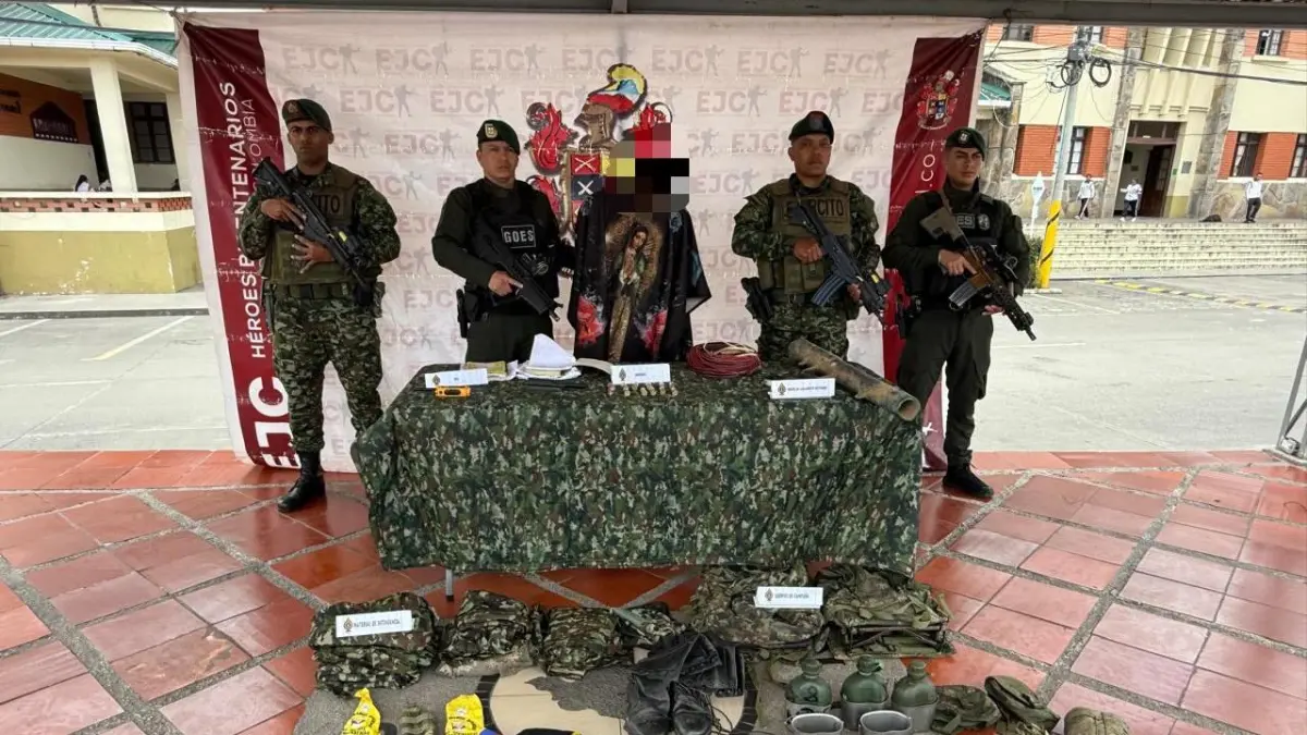 Ejército capturado en un grupo líder de Nariño organizado con un mortero en posesión; Tenía en contra de dos órdenes de capturar
 – Ojo critico