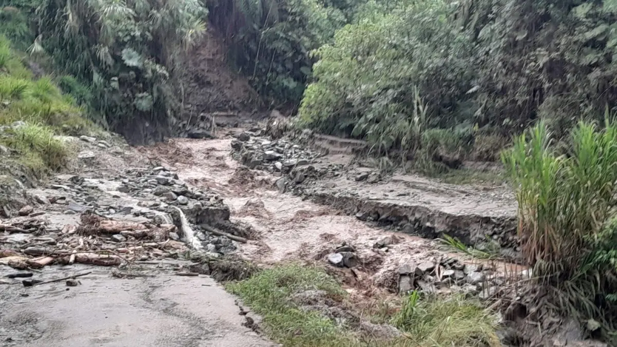 Pérdida de puentes, carreteras y casas

 – Ojo critico