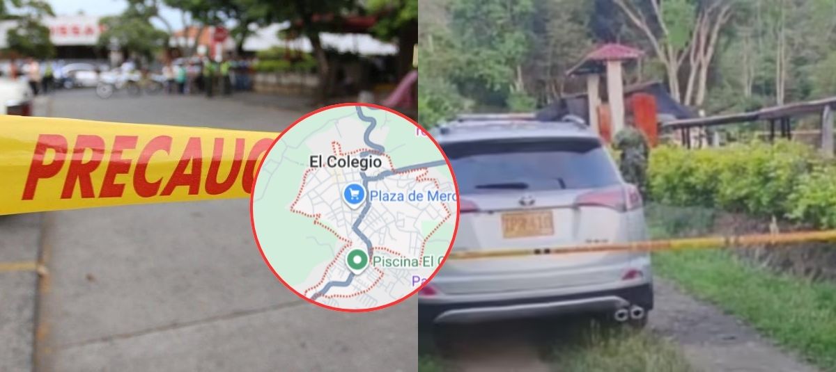Masacre en mesas escolares, Cundinamarca. Tres personas fueron asesinadas.