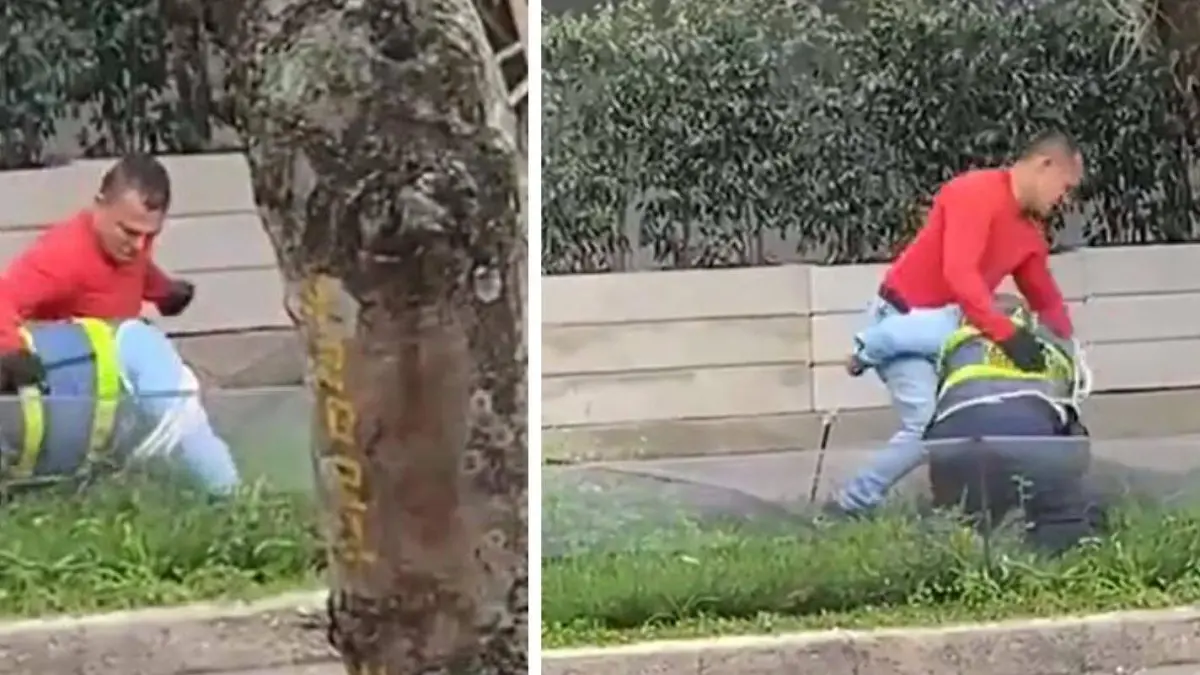 Ejemplos de condena en Bucaramanga El agresor contra el agente de tránsito será de cinco años de prisión: la brutal paliza se ha vuelto viral en las redes sociales
 – Ojo critico