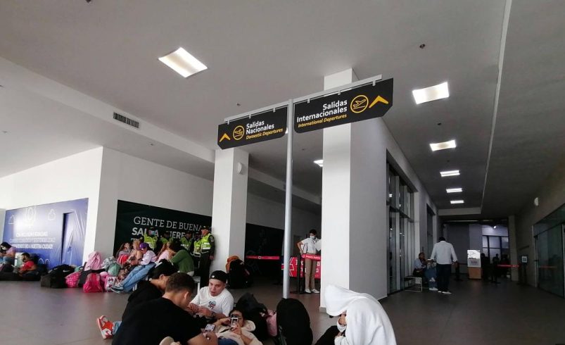 Retrasos para proporcionar maletas en el aeropuerto de Ernesto Cortizzas debido a fuertes lluvias, que se informan en Barranquilla y sus alrededores

 – Ojo critico