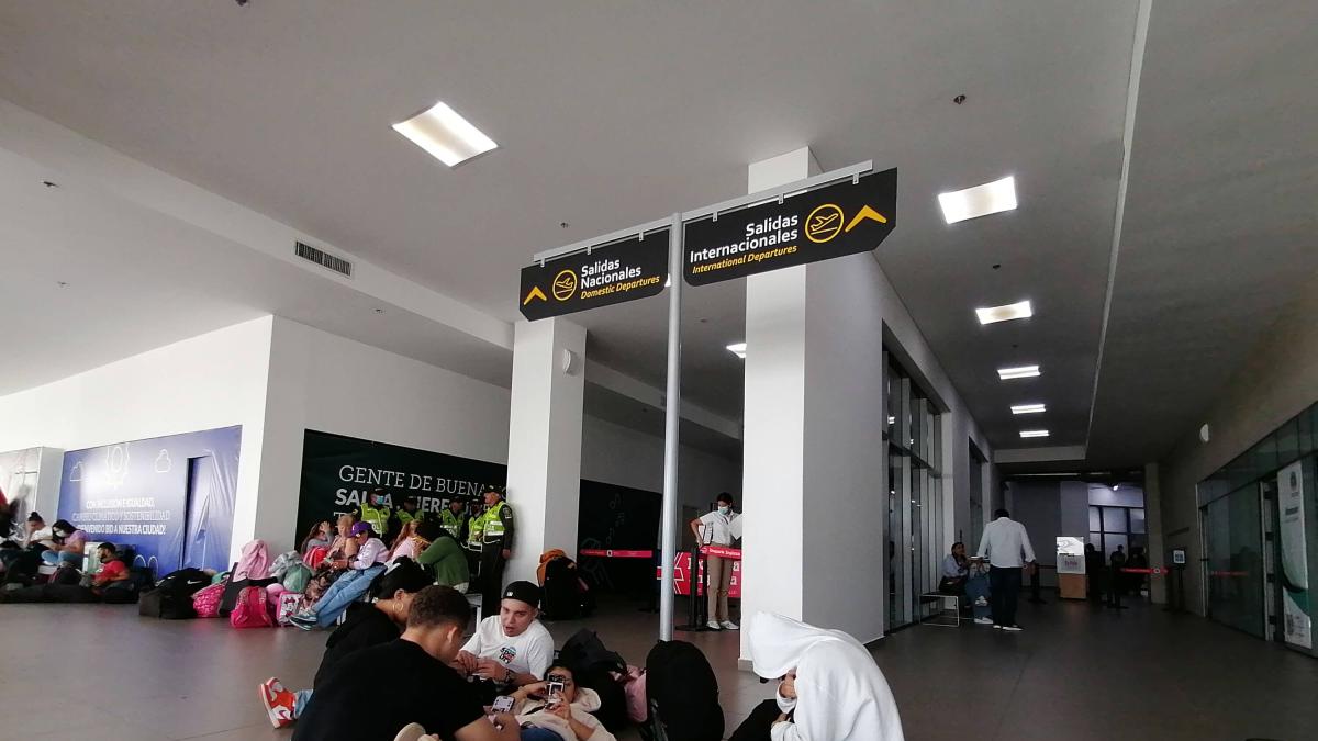 Retrasos para proporcionar maletas en el aeropuerto de Ernesto Cortizzas debido a fuertes lluvias, que se informan en Barranquilla y sus alrededores
 – Ojo critico