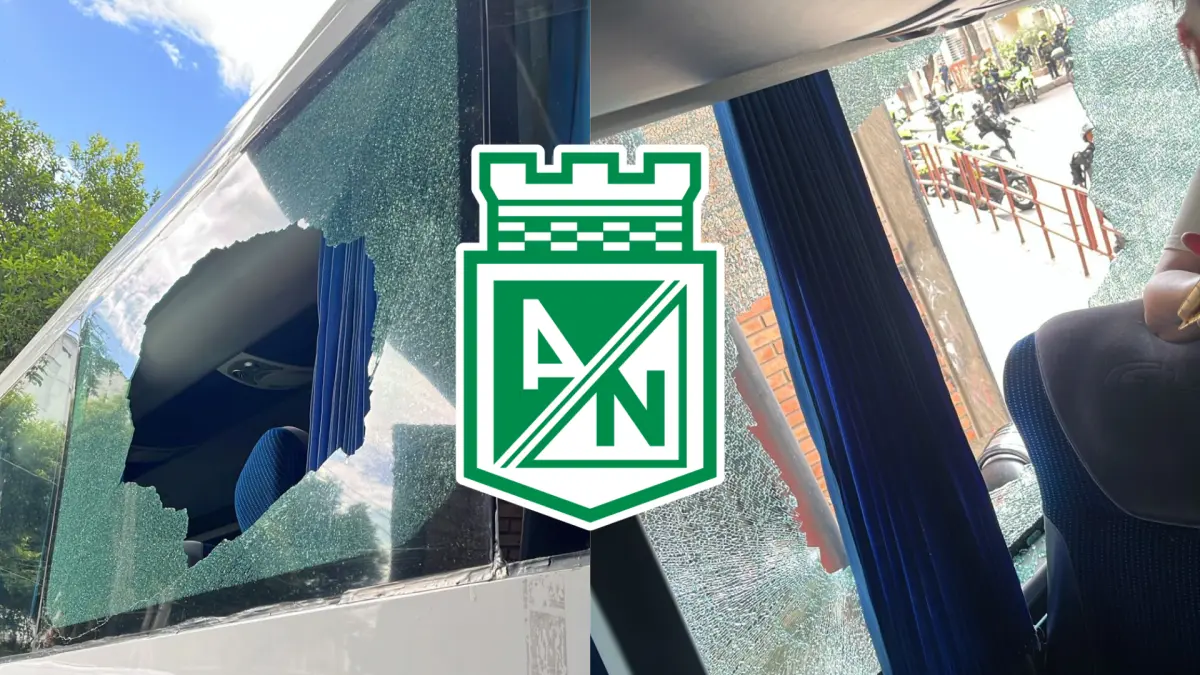 El autobús que transportó el Atlético Nacional al partido de la Copa Deportivo de Cúcut fue atacado en la piedra: Alfredo Morelos fue herido
 – Ojo critico