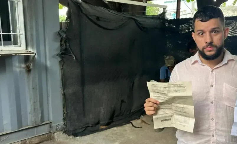 Fue robado de una motocicleta en el patio del movimiento de Santa Marty, y ahora se han hecho cargo del salario debido a una multa que no cometió

 – Ojo critico