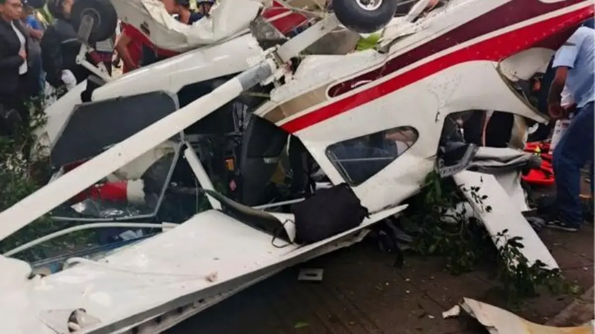 Accidente de aeronaves en Medellín
 – Ojo critico