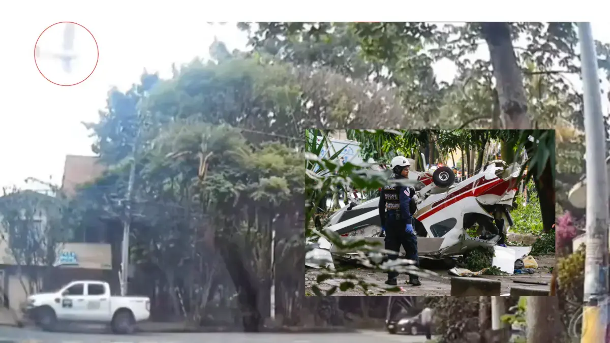 El piloto informó el problema del motor
 – Ojo critico